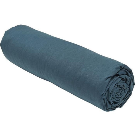 Lenzuolo con angoli - TODAY - 180 x 200 cm + 30 cm - Cotone - Pavone biologico