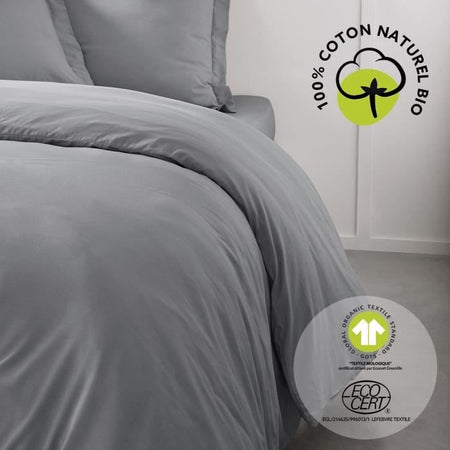 Completo letto - TODAY - 220 x 240 cm - 100% cotone - Biologico - GOTS e Oeko-Tex
