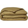Completo letto - TODAY - 220 x 240 cm - Cotone biologico - Bronzo - 2 federe incluse