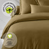 Completo letto - TODAY - 220 x 240 cm - Cotone biologico - Bronzo - 2 federe incluse
