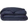 Completo letto - TODAY - 220 x 240 cm - 100% cotone - Blu navy biologico - GOTS e Oeko-Tex