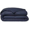 Completo letto - TODAY - 220 x 240 cm - 100% cotone - Blu navy biologico - GOTS e Oeko-Tex