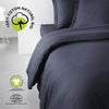 Completo letto - TODAY - 240 x 260 cm - 100% cotone - Blu navy biologico - Certificato GOTS