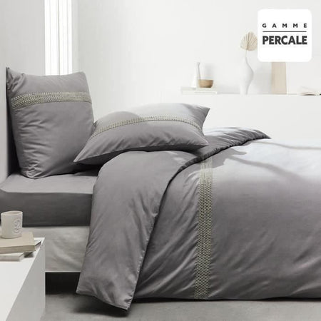 Oggi prestigio oggi Parlamento a letto - 220 x 240 cm - 2 persone - Finitura del macramé a percentuali al 100% - acciaio
