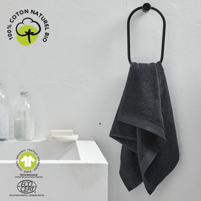 Asciugamano da bagno - TODAY - 50 x 90 cm - Cotone - Carbone biologico