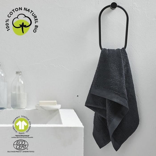 Asciugamano da bagno - TODAY - 50 x 90 cm - Cotone - Carbone biologico