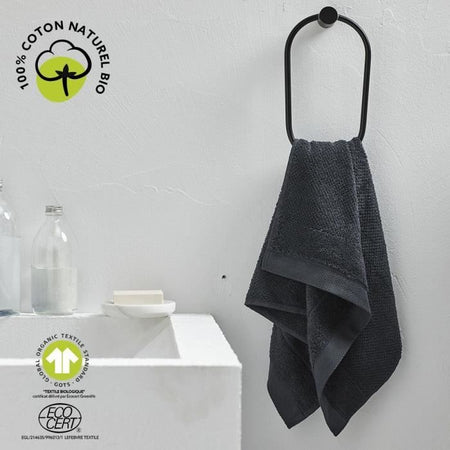 Asciugamano da bagno - TODAY - 50 x 90 cm - Cotone - Carbone biologico