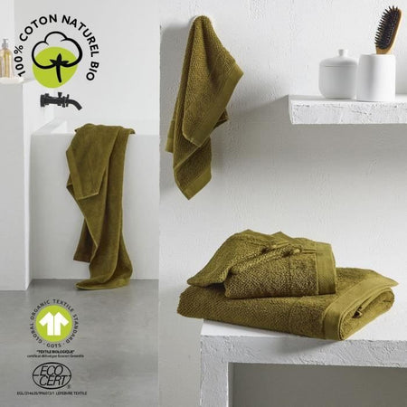 Asciugamano da bagno - TODAY - 50 x 90 cm - Cotone - Bronzo biologico