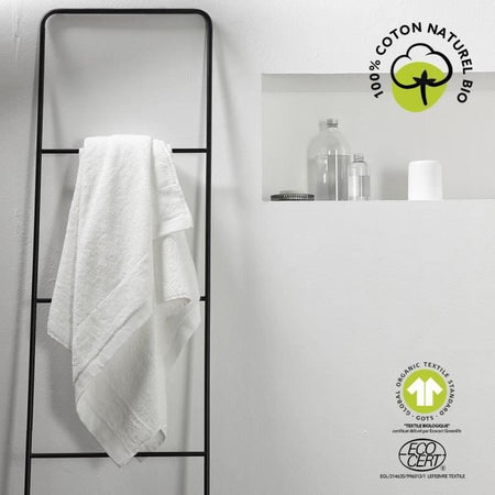 Asciugamano da bagno - TODAY - 70 x 130 cm - Cotone - Gesso biologico