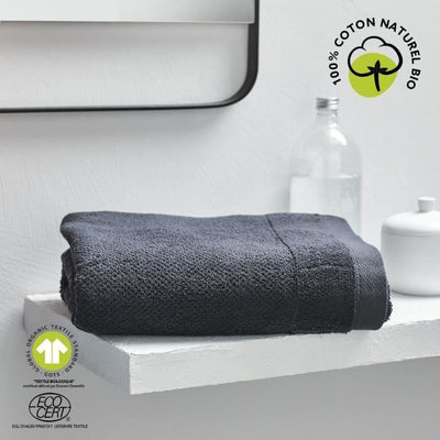 Asciugamano da bagno - TODAY - 70 x 130 cm - Cotone - Carbone biologico