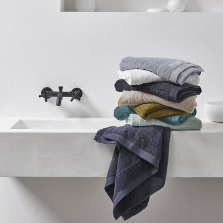 Asciugamano da bagno - TODAY - 70 x 130 cm - Cotone - Celadon biologico