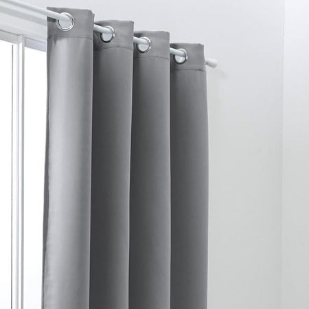 Tenda oscurante essenziale TODAY - 140 x 240 cm - Acciaio