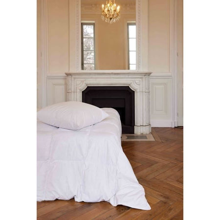 TOISON D'OR - Piumino caldo Daisy (300 g/m) - 220x240 cm - Piuma e piumino - 2 persone - Bianco