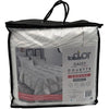 TOISON D'OR - Piumino caldo Daisy (300 g/m) - 240x260 cm - Piuma e piumino - 2 persone - Bianco