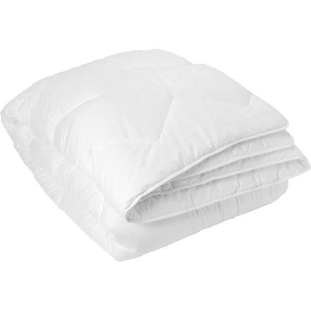 TOISON D'OR - Piumino in bambù temperato (300 g/m) - 220x240 cm - Calore temperato - Viscosa di bambù - 2 persone - Bianco