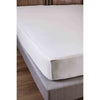 TOISON D'OR - Protezione per la biancheria da letto - Cumino - 100% cotone - 160x200 cm - Bianco
