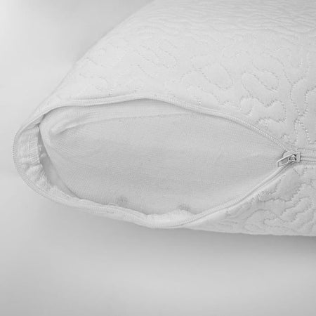 TOISON D'OR - Cuscino a memoria di forma - Paresse Soft - Comfort extra morbido - 60x60 cm - Bianco