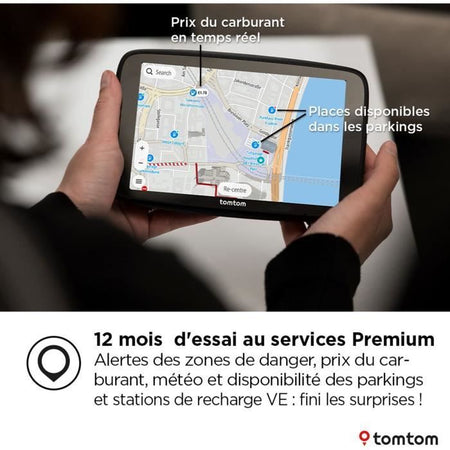 GPS - TOM TOM - GO Navigator - 7 - Mappe del mondo - Aggiornamento Wi-Fi