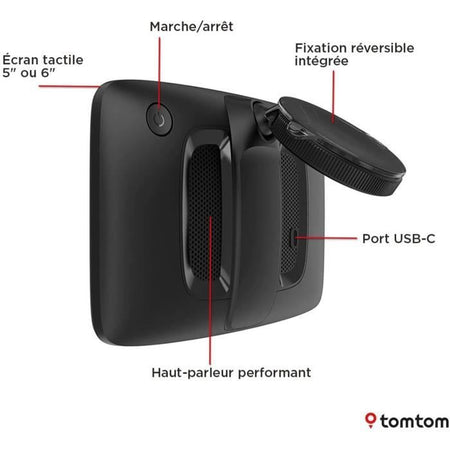 GPS - TOMTOM - GO Classic 5 EU 2a generazione - Mappe Europa, aggiornamenti, touch screen