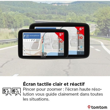 GPS - TOMTOM - GO Professional 5 EU 2a generazione - Mappe Europa, Servizi Pro, Touch Screen