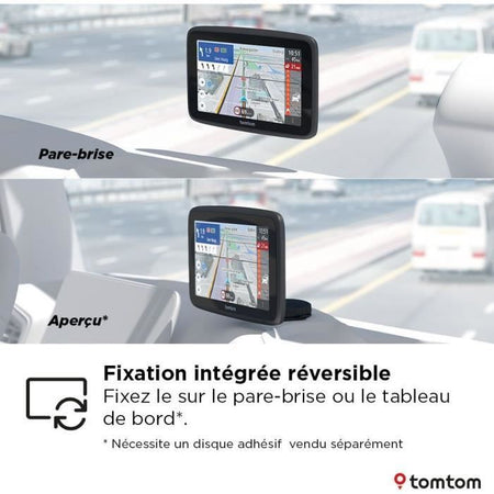 GPS - TOMTOM - GO Professional 5 EU 2a generazione - Mappe Europa, Servizi Pro, Touch Screen