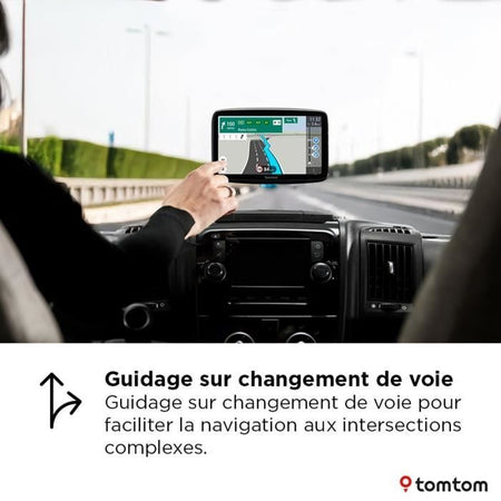GPS - TOMTOM - GO Camper Tour - Seconda generazione - Per camper e roulotte - Schermo da 6 pollici