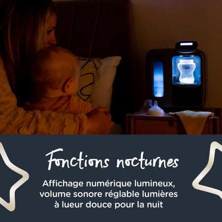 TOMMEE TIPPEE Scaldabiberon - Perfect Prep Day & Night nero