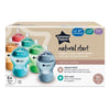 Tommee Tippee - Confezione da 6 biberon Closer to Nature - Tettarella con valvola Anti-Colic - 260ml - Multicolore Fluorescente