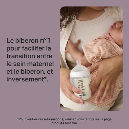 Tommee Tippee - Kit Avanzato per Biberon Anti-Colica - Tettarella con Valvola Anti-Colica a Flusso Lento - 150 e 260 ml - Blu Verde