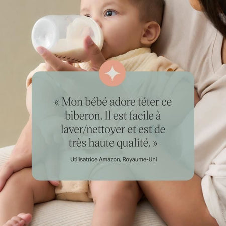 Tommee Tippee - Kit Avanzato per Biberon Anti-Colica - Tettarella con Valvola Anti-Colica a Flusso Lento - 150 e 260 ml - Blu Verde