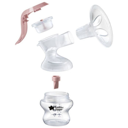 Tommee Tippee Made for Me Simple Manual, Ergonomic, Silent, Transportable, Biberon incluso