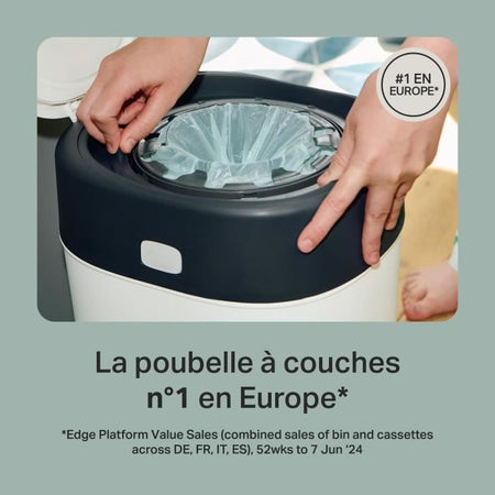 TOMMEE TIPPEE ricariche porta pannolini Twist & Click con GREENFILM antibatterico a lunga durata, confezione da 12