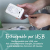 TOMME TIPPEE, lussuoso peluche con luce notturna con CrySensor, 6 suoni rilassanti, USB, lavabile in lavatrice, Pippo il panda
