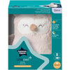 Mini peluche - TOMMEE TIPPEE - Ollie il gufo - Aiuto per dormire da viaggio - 6 suoni - Ricaricabile tramite USB - Lavabile in lavatrice
