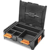 Inserto compartimentato - TOOD - 5 scomparti fissi - Per scatola professionale - Inseribile - 40x30x7 cm