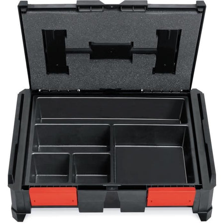 Inserto compartimentato - TOOD - 5 scomparti fissi - Per scatola professionale - Inseribile - 40x30x7 cm