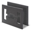 Inserto in schiuma - TOOD - 2 pezzi - Per valigia professionale - Inseribile - 40x30x4 cm