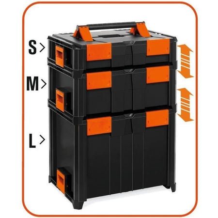 Valigia professionale - TOOD - Inseribile - ABS - 46x34x21 cm