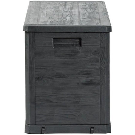 5five - baule grigio legnoso da 280 litri