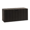 Cassapanca da giardino BRAVO - Resina - Toomax - Marrone - Capacità 270L - 117,5 x 45 x 56 cm