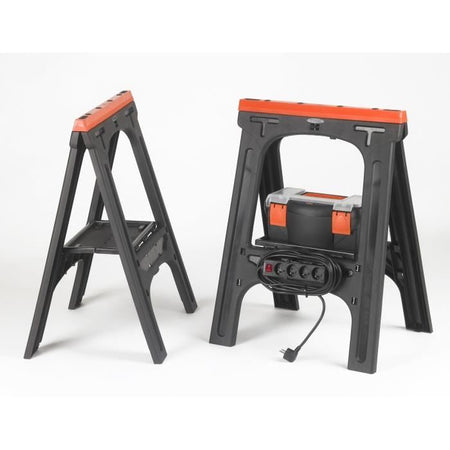 Set di 2 cavalletto pieghevole