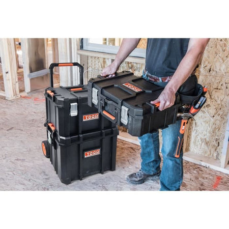 Valigia portautensili/vassoio - TOOD - Impermeabile - Ruote e maniglia - 56x37x41 cm