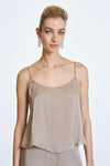Top smanicato lucido | ACCESS FASHION