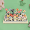 Abc Flowers - TOP LUMINOSO - 26 vasi da fiori - Lettere maiuscole - Lettere minuscole - Alfabeto