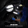 TORCIA MULTIFUNZIONE BOX CAMPEGGIO SPORT LAMPADA LED COB RICARICABILE XPE PORTATILE CALAMITATA OFFICINA LAVORO IMPERMEABILE ALTA POTENZA