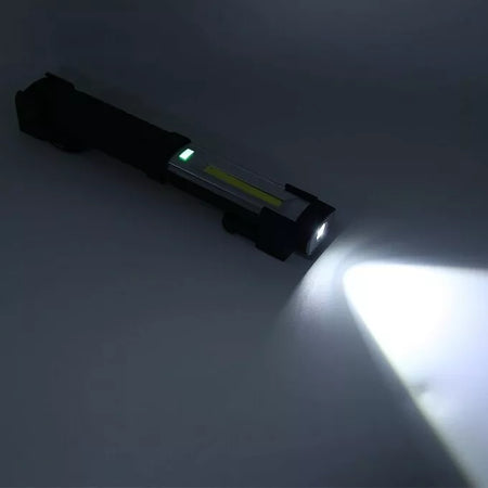TORCIA MULTIFUNZIONE BOX CAMPEGGIO SPORT LAMPADA LED COB RICARICABILE XPE PORTATILE CALAMITATA OFFICINA LAVORO IMPERMEABILE ALTA POTENZA