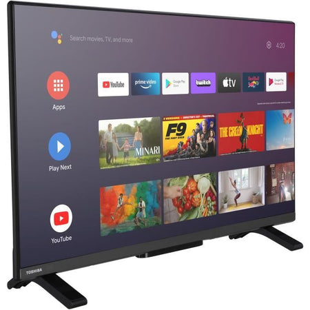 TOSHIBA 32LV2E63DG - TV LED 32'' (80 cm) - Full HD 1920x1080 - HDR10 - TV connessa Smart TV - 2xHDMI - WiFI