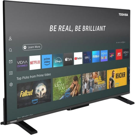 Toshiba 40QV2F63DG - TV QLED da 40'' (100 cm) - FHD 1920x1080 - DTS Virtual:X - Smart TV - 2xHDMI