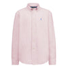 Ralph Lauren Camicia Uomo A Righe Silm Fit Cotone Elasticizzato Logo Pony Ricamato Button-down Polo