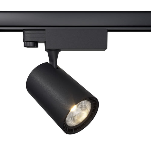 Faretto Per Binario Vuoro In Metallo 26W Nero 1 Luce Naturale